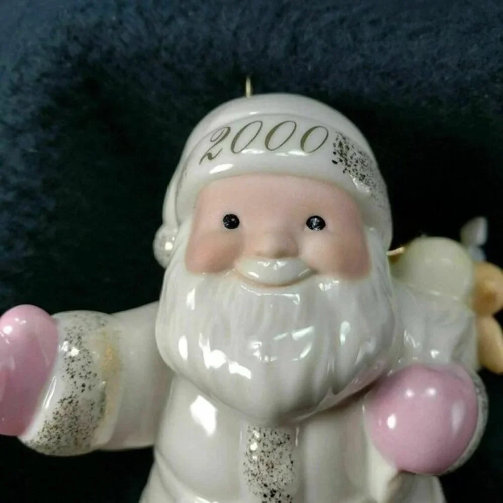 Lenox 2000 Annual Santa Ornament Santas‎ Special Delivery Limited Edition